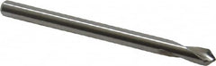 Walter-Titex - 4mm Body Diam, 90°, 52mm OAL, Cobalt Spotting Drill - Apex Tool & Supply