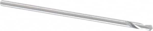120° 2mm Diam 40mm OAL Cobalt Spotting Drill Bright/Uncoated, 8mm Flute Length, 2mm Shank Diam, RH Cut