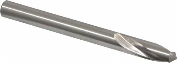 Walter-Titex - 1/4" Body Diam, 120°, 66mm OAL, Cobalt Spotting Drill - Apex Tool & Supply