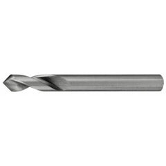 Walter-Titex - 8mm Body Diam, 90°, 79mm OAL, Solid Carbide Spotting Drill - Apex Tool & Supply