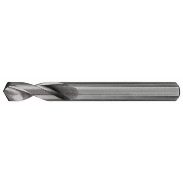 Walter-Titex - 1/2" Body Diam, 120°, 70mm OAL, Solid Carbide Spotting Drill - Apex Tool & Supply