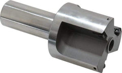 Everede Tool - 1-5/8 Inch Diameter, Interchangeable Pilot, Straight 3/4 Inch Shank Diameter, 3 Insert, Indexable Counterbore - 3.2 Inch Overall Length, TPGH 215 Insert, 5/16 Inch Pilot Hole Diameter Compatibility - Apex Tool & Supply