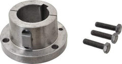 Browning - 1-11/16" Bore, 3/8" Wide Keyway, 3/16" Deep Keyway, B Sprocket Bushing - 2.557 to 2-5/8" Outside Diam, For Use with B5V Sheaves - Apex Tool & Supply