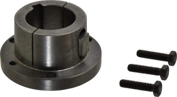 Browning - 1-3/4" Bore, 3/8" Wide Keyway, 3/16" Deep Keyway, B Sprocket Bushing - 2.557 to 2-5/8" Outside Diam, For Use with B5V Sheaves - Apex Tool & Supply
