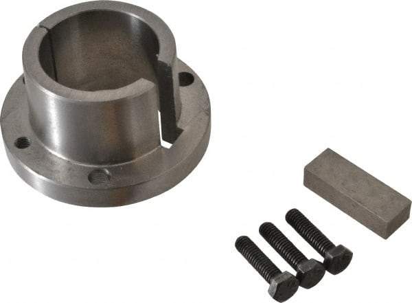 Browning - 2" Bore, 1/2" Wide Keyway, 1/4" Deep Keyway, B Sprocket Bushing - 2.557 to 2-5/8" Outside Diam, For Use with B5V Sheaves - Apex Tool & Supply