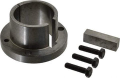 Browning - 2-1/8" Bore, 1/2" Wide Keyway, 1/4" Deep Keyway, B Sprocket Bushing - 2.557 to 2-5/8" Outside Diam, For Use with B5V Sheaves - Apex Tool & Supply