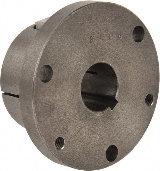 Browning - 1-1/16" Bore, 1/4" Wide Keyway, 1/8" Deep Keyway, B Sprocket Bushing - 2.557 to 2-5/8" Outside Diam, For Use with B5V Sheaves - Apex Tool & Supply