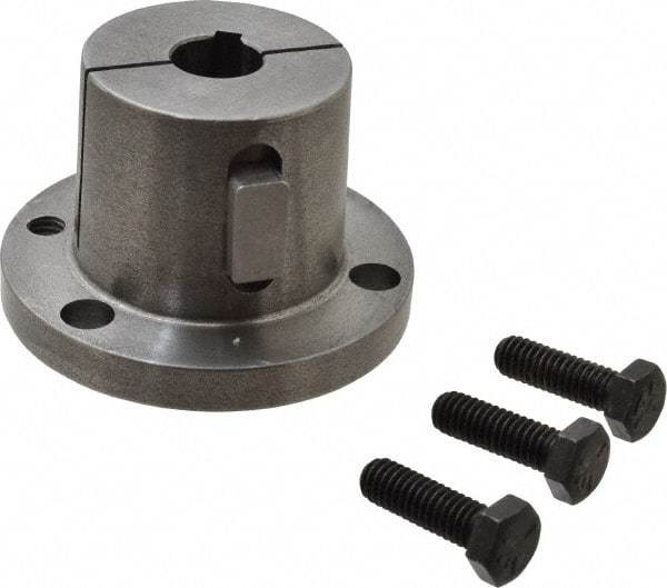 Browning - 5/8" Bore, 3/16" Wide Keyway, 3/32" Deep Keyway, P Sprocket Bushing - 1.856 to 1-15/16" Outside Diam, For Use with Split Taper Sprockets & Sheaves - Apex Tool & Supply