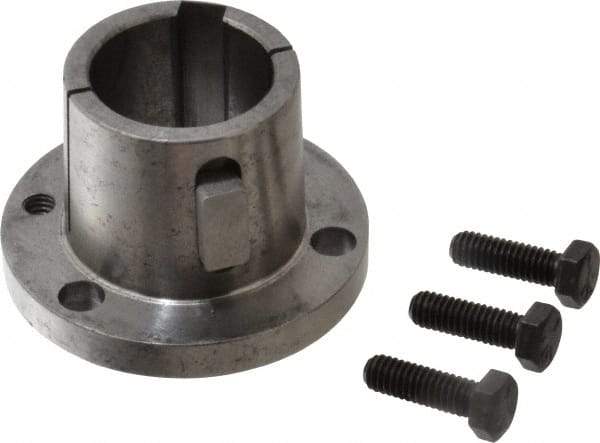 Browning - 1-7/16" Bore, 3/8" Wide Keyway, 3/16" Deep Keyway, P Sprocket Bushing - 1.856 to 1-15/16" Outside Diam, For Use with Split Taper Sprockets & Sheaves - Apex Tool & Supply