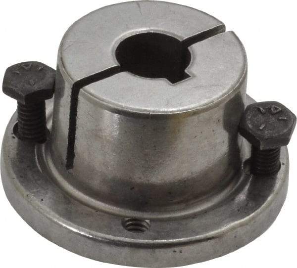 Browning - 5/8" Bore, 3/16" Wide Keyway, 3/32" Deep Keyway, H Sprocket Bushing - 1.57 to 1-5/8" Outside Diam, For Use with Split Taper Sprockets & Sheaves - Apex Tool & Supply