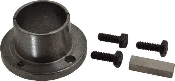 Browning - 1-3/8" Bore, 3/8" Wide Keyway, 3/16" Deep Keyway, H Sprocket Bushing - 1.57 to 1-5/8" Outside Diam, For Use with Split Taper Sprockets & Sheaves - Apex Tool & Supply