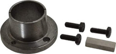Browning - 1-3/8" Bore, 3/8" Wide Keyway, 3/16" Deep Keyway, H Sprocket Bushing - 1.57 to 1-5/8" Outside Diam, For Use with Split Taper Sprockets & Sheaves - Apex Tool & Supply