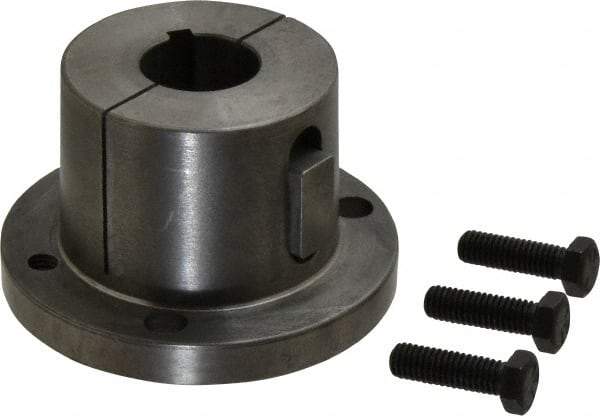 Browning - 1-3/16" Bore, 1/4" Wide Keyway, 1/8" Deep Keyway, Q Sprocket Bushing - 2.766 to 2-7/8" Outside Diam, For Use with Split Taper Sprockets & Sheaves - Apex Tool & Supply