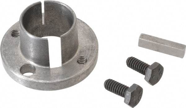 Browning - 1" Bore, 1/4 x 5/8 Thread, 1/4" Wide Keyway, 1/8" Deep Keyway, G Sprocket Bushing - 1.133 to 1.172" Outside Diam, For Use with Split Taper Sprockets & Sheaves - Apex Tool & Supply