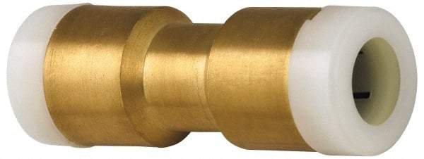 Watts - 1 x 3/4" Outside Diam, Brass Push-to-Connect Tube Union - Tube to Tube Connection, EPDM O-Ring - Apex Tool & Supply