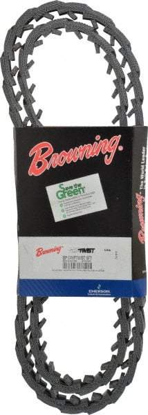Browning - Section B, 21/32" Wide, 60" Outside Length, Adjustable Replacement Belt - Urethane, Griptwist, No. BP - Apex Tool & Supply