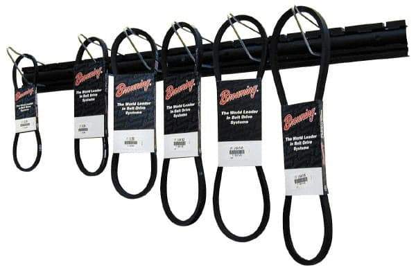 Browning - Belt Rack - 36" OAL x 3" Overall Width, 3" High - Apex Tool & Supply