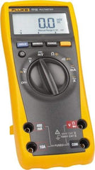 Fluke - 77-4, CAT IV, CAT III, 1,000 VAC/VDC, Digital Auto Ranging Average Responding Manual Ranging Multimeter - 50 mOhm, Measures Voltage, Capacitance, Current, Frequency, Resistance - Apex Tool & Supply