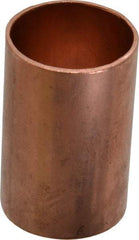 Mueller Industries - 1" Wrot Copper Pipe Coupling without Stop - C x C, Solder Joint - Apex Tool & Supply