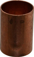 Mueller Industries - 1-1/4" Wrot Copper Pipe Coupling without Stop - C x C, Solder Joint - Apex Tool & Supply