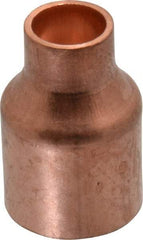 Mueller Industries - 3/4 x 3/8" Wrot Copper Pipe Reducer Coupling - C x C, Solder Joint - Apex Tool & Supply