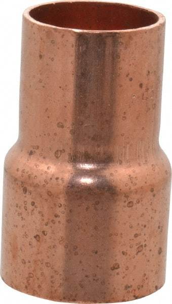 Mueller Industries - 1-1/4 x 1" Wrot Copper Pipe Reducer Coupling - C x C, Solder Joint - Apex Tool & Supply