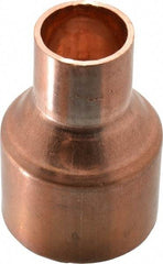 Mueller Industries - 1-1/2 x 3/4" Wrot Copper Pipe Reducer Coupling - C x C, Solder Joint - Apex Tool & Supply