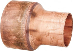 Mueller Industries - 3 x 2" Wrot Copper Pipe Reducer Coupling - C x C, Solder Joint - Apex Tool & Supply