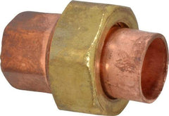 Mueller Industries - 1/2" Wrot Copper Pipe Union - C x C, Solder Joint - Apex Tool & Supply