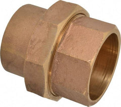 Mueller Industries - 3" Wrot Copper Pipe Union - C x C, Solder Joint - Apex Tool & Supply