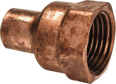 Mueller Industries - 3/8 x 1/2" Wrot Copper Pipe Adapter - C x F, Solder Joint - Apex Tool & Supply