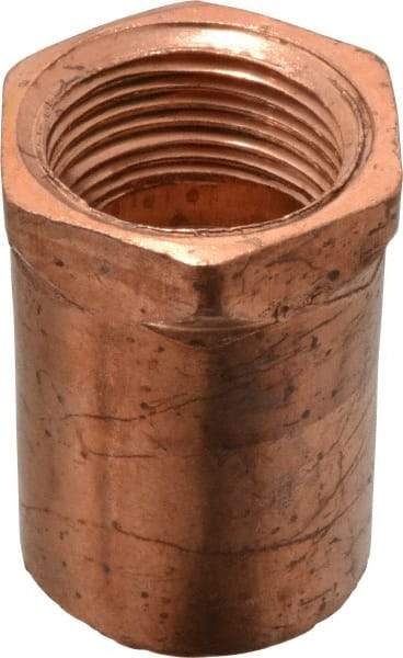 Mueller Industries - 1 x 3/4" Wrot Copper Pipe Adapter - C x F, Solder Joint - Apex Tool & Supply