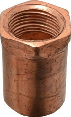 Mueller Industries - 1 x 3/4" Wrot Copper Pipe Adapter - C x F, Solder Joint - Apex Tool & Supply