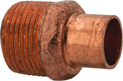 Mueller Industries - 1/2 x 3/4" Wrot Copper Pipe Adapter - C X M, Solder Joint - Apex Tool & Supply