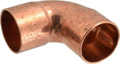 Mueller Industries - 1-1/4" Wrot Copper Pipe 90° Elbow - C x C, Solder Joint - Apex Tool & Supply