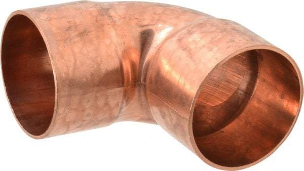 Mueller Industries - 2" Wrot Copper Pipe 90° Elbow - C x C, Solder Joint - Apex Tool & Supply