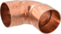 Mueller Industries - 2" Wrot Copper Pipe 90° Elbow - C x C, Solder Joint - Apex Tool & Supply