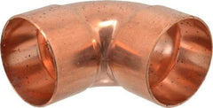 Mueller Industries - 3" Wrot Copper Pipe 90° Elbow - C x C, Solder Joint - Apex Tool & Supply