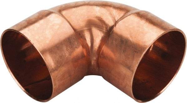 Mueller Industries - 4" Wrot Copper Pipe 90° Elbow - C x C, Solder Joint - Apex Tool & Supply