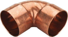 Mueller Industries - 4" Wrot Copper Pipe 90° Elbow - C x C, Solder Joint - Apex Tool & Supply