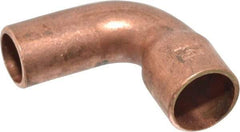 Mueller Industries - 1/4" Wrot Copper Pipe 90° Street Elbow - FTG x C, Solder Joint - Apex Tool & Supply