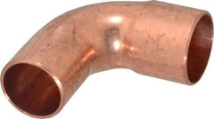 Mueller Industries - 1" Wrot Copper Pipe 90° Street Elbow - FTG x C, Solder Joint - Apex Tool & Supply