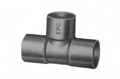 Mueller Industries - 4" Wrot Copper Pipe Tee - C x C x C, Solder Joint - Apex Tool & Supply