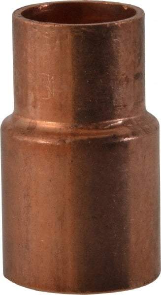 Mueller Industries - 3/4 x 1/2" Wrot Copper Pipe Reducer - FTG x C, Solder Joint - Apex Tool & Supply