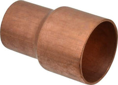 Mueller Industries - 1-1/2 x 1" Wrot Copper Pipe Reducer - FTG x C, Solder Joint - Apex Tool & Supply