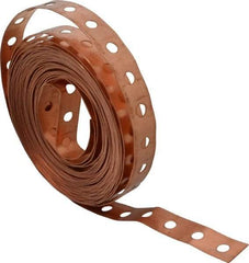 Mueller Industries - 25' x 3/4" Copper Hanger Strapping - Apex Tool & Supply