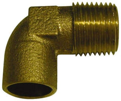 Mueller Industries - 1/2" Cast Copper Pipe 90° Elbow - C X M, Solder Joint - Apex Tool & Supply