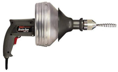 General Pipe Cleaners - Electric Battery Drain Cleaning Machine - For 1-1/4" to 2" Pipe, 25' Cable - Apex Tool & Supply