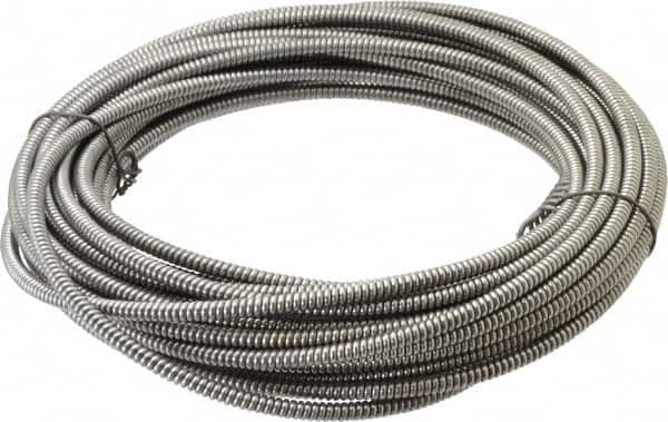 General Pipe Cleaners - 1/4" x 50' Drain Cleaning Machine Cable - Apex Tool & Supply