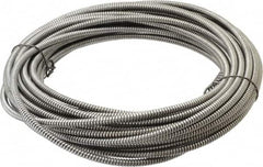 General Pipe Cleaners - 1/4" x 50' Drain Cleaning Machine Cable - Apex Tool & Supply